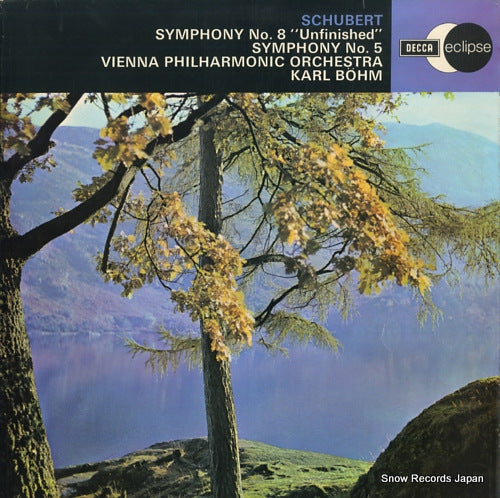 BOHM, KARL schubert; symphony no.8 unfinished ECS536