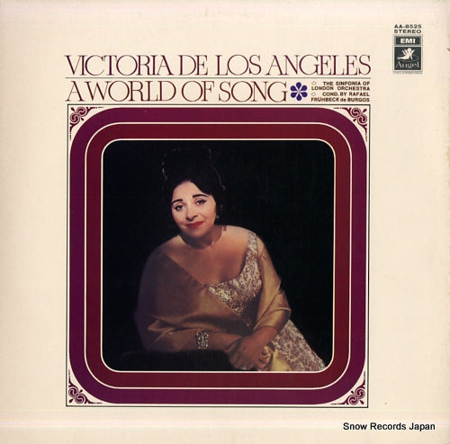 DE LOS ANGELES, VICTORIA a world of song AA-8525