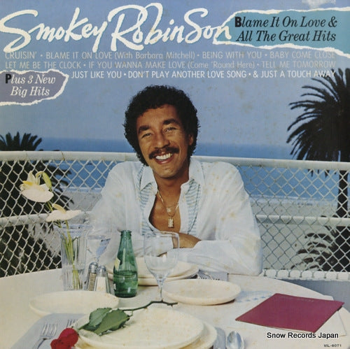 ROBINSON, SMOKEY blame it on love and all the great hits VIL-6071