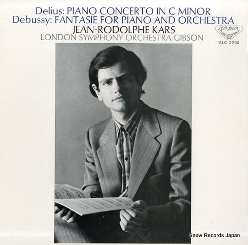 KARS, JEAN-RODOLPHE delius; piano concerto in c minor SLC2294