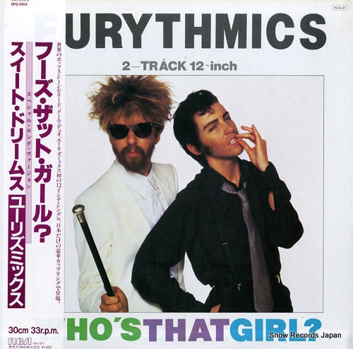 EURYTHMICS who's that girl? RPS-1004