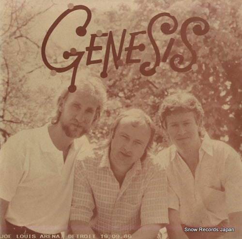 GENESIS invisible touch world tour 86 GEN-69191/69192