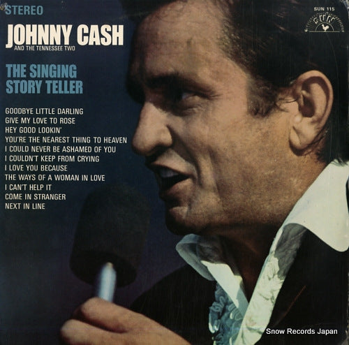 CASH, JOHNNY the singing story teller SUN115
