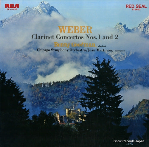 GOODMAN, BENNY weber; clarinet concertos nos.1 and 2 SRA-2606