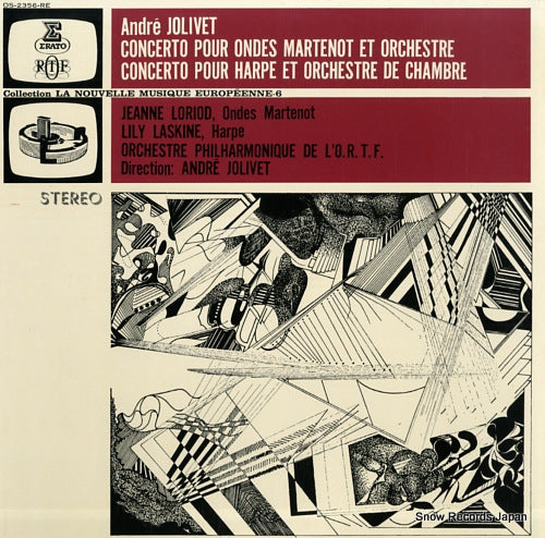 JOLIVET, ANDRE jolivet; concerto pour ondes martenot et orchestre OS-2356-RE