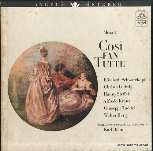 BOHM, KARL mozart; cosi fan tutte S3631D/L