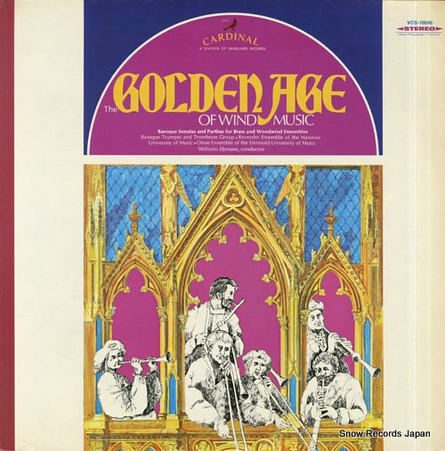 EHMANN, WILHELM the golden age of wind music VCS-10046