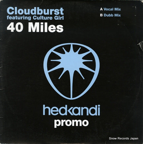CLOUDBURST 40 miles HK45P1