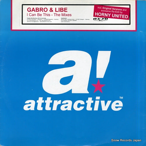 GABRO AND LIBE i can be this - the mixes ATTR003