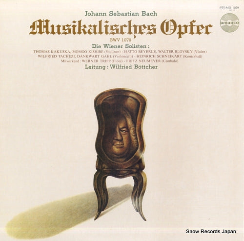 BOTTCHER, WILFRIED bach; musikalisches opfer bwv.1079 MO1029