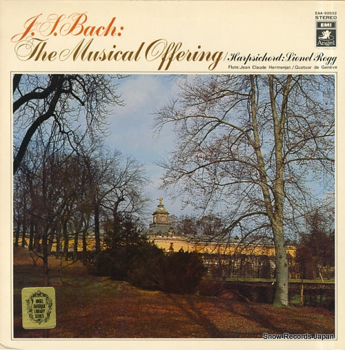 ROGG, LIONEL bach; the musical offering EAA-80032