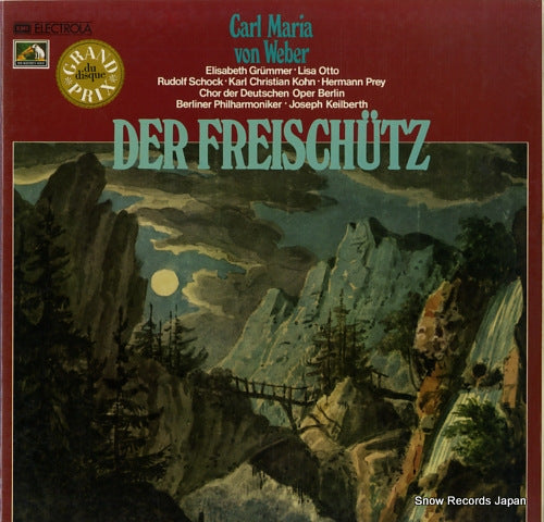 KEILBERTH, JOSEPH weber; der freischutz 1C183-30171/73