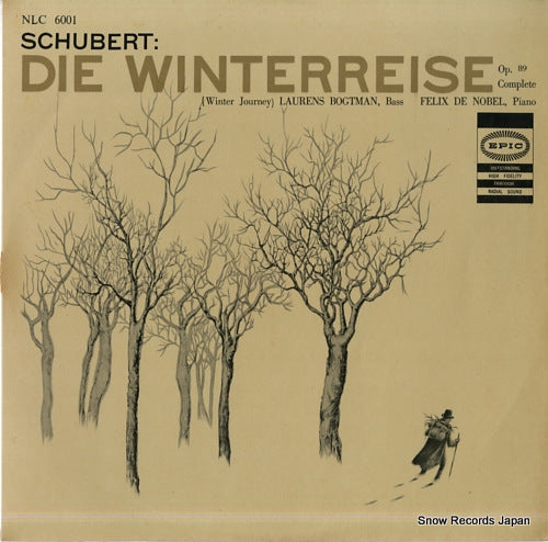BOGTMAN, LAURENS schubert; die winterreise op.89 complete NLC6001