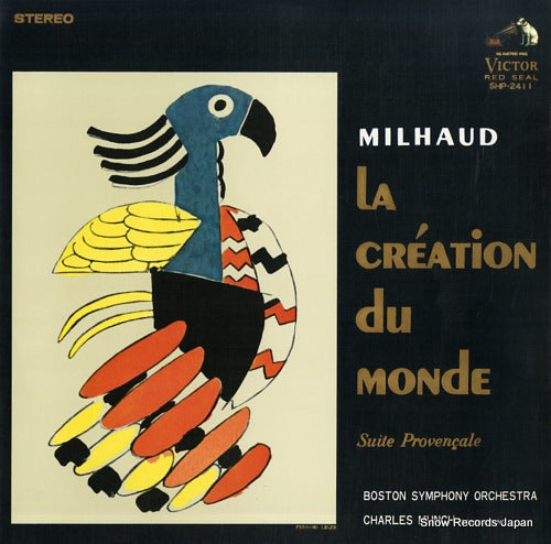 MUNCH, CHARLES milhaud; la creation du monde / suite provencale SHP-2411