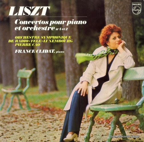 CLIDAT, FRANCE liszt; concertos pour piano et orchestre nos 1 et 2 27PC-79