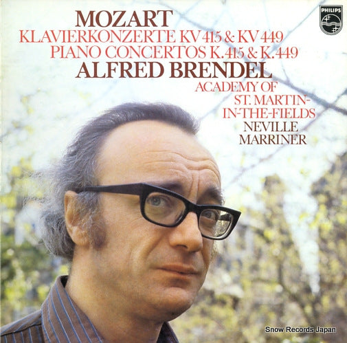 BRENDEL, ALFRED mozart; piano concertos k.415 & k.449 25PC-2