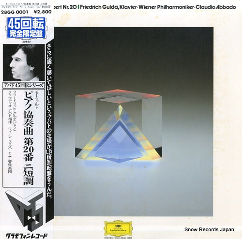 ABBADO, CLAUDIO mozart; klavierkonzert nr.20 28GG0001