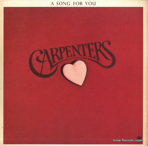 CARPENTERS, THE a song for you SP-3511