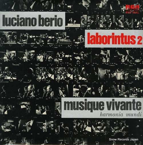 BERIO, LUCIANO luciano berio; laborintus 2 JRZ-2101