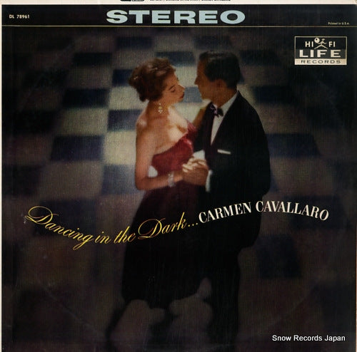 CAVALLARO, CARMEN dancing in the dark DL78961