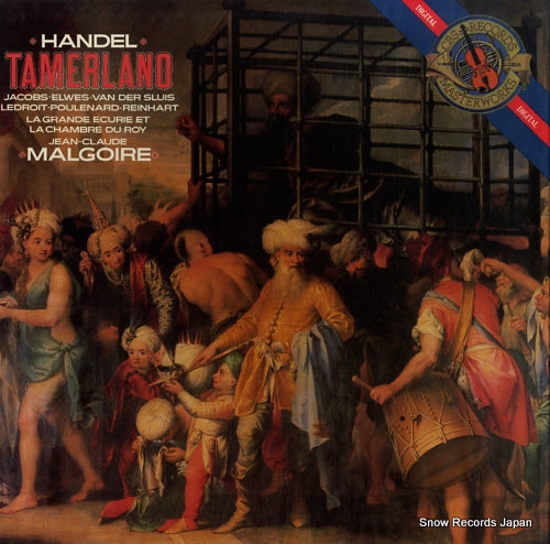 MALGOIRE, JEAN-CLAUDE handel; tamerlano I3M37893