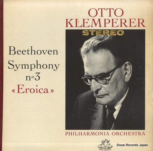 KLEMPERER, OTTO beethoven; symphony no.3 "eroica" S35853