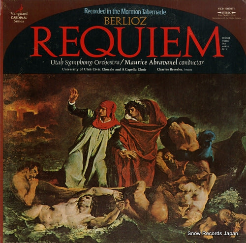 ABRAVANEL, MAURICE berlioz; requiem (grande messe des morts), op. 5 VCS-10070/1
