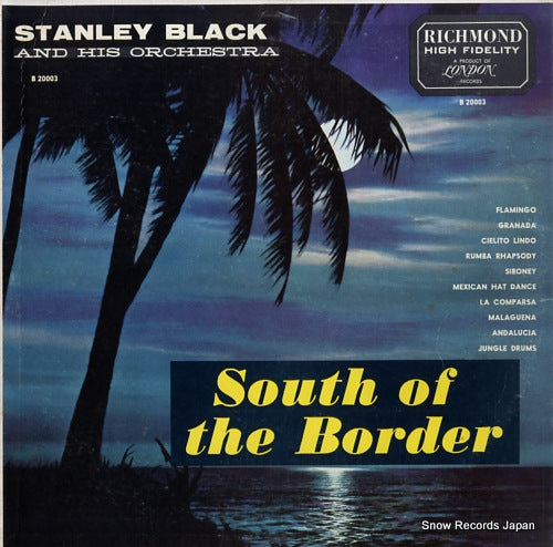 BLACK, STANLEY south of the border B20003