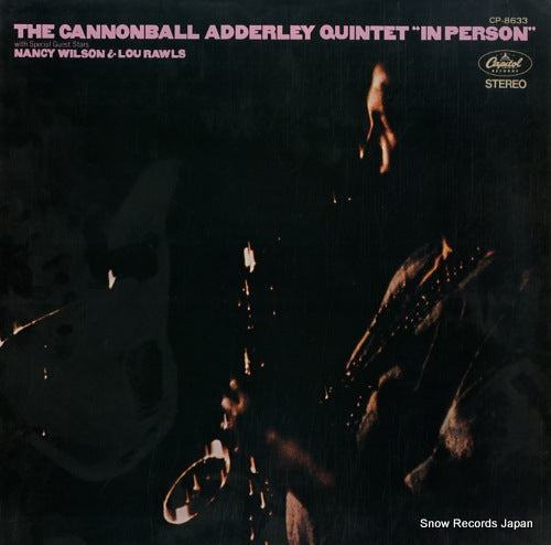ADDERLEY, CANNONBALL the cannonball adderley quintet "in person" CP-8633