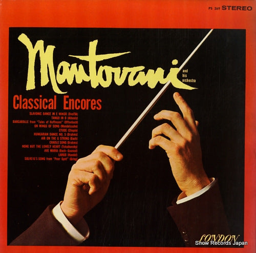 MANTOVANI classical encores PS269