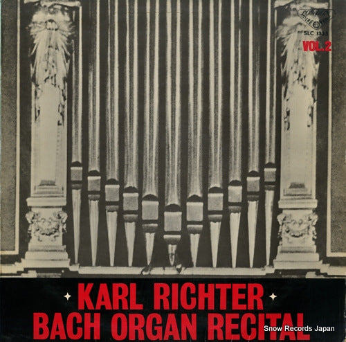 RICHTER, KARL bach organ recital vol.2 SLC1333