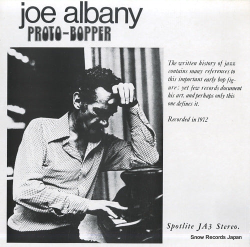 ALBANY, JOE proto-bopper JA3