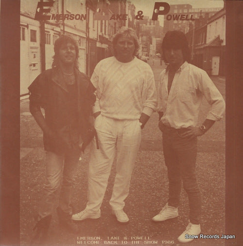 EMERSON, LAKE AND POWELL welcome back to the show 1986 ELP-69231/69232