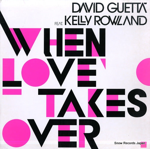 GUETTA, DAVID when love takes over 5099996406519
