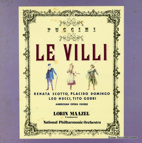 MAAZEL, LORIN puccini; le villi 30AC1213