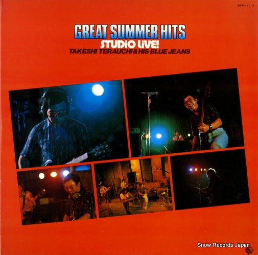 TERAUCHI, TAKESHI, AND BLUE JEANS great summer hits / studio live! SKW101