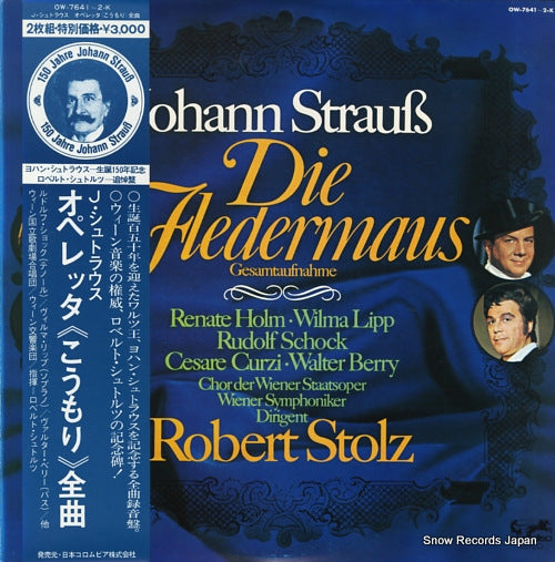 STOLZ, ROBERT strauss; die fledermaus OW-7641-2-K
