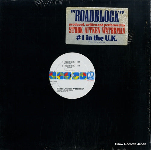 STOCK AITKEN WATERMAN roadblock SP-12250