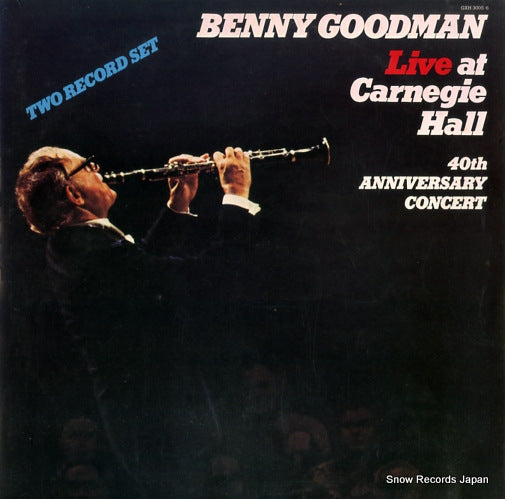 GOODMAN, BENNY live at carnegie hall / 40th anniversary concert GXH3005/6