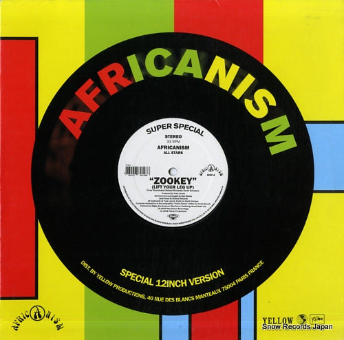 AFRICANISM ALL STARS zookey (lift your leg up) YP197