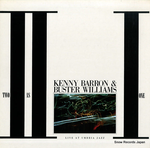 BARRON, KENNY, AND BUSTER WILLIAMS two as one - live at umbria jazz RR214