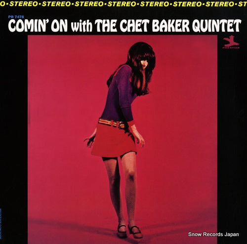 BAKER, CHET comin' on with the chet baker quintet PR-7478