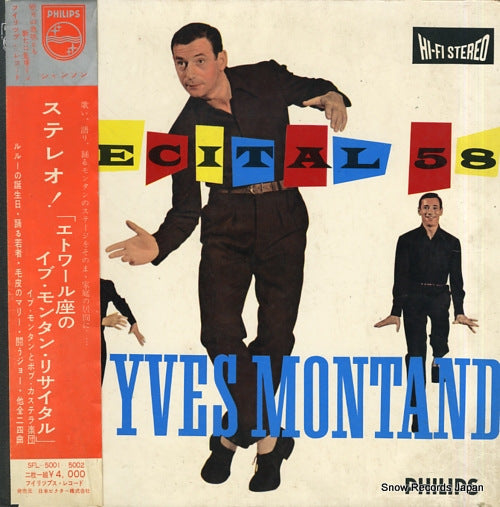 MONTAND, YVES recital 58 SFL-5001-5002
