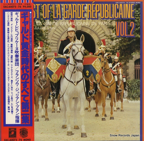BRUN, FRANCOIS-JULIAN the best of la garde republicaine vol.2 EAC-60075-76