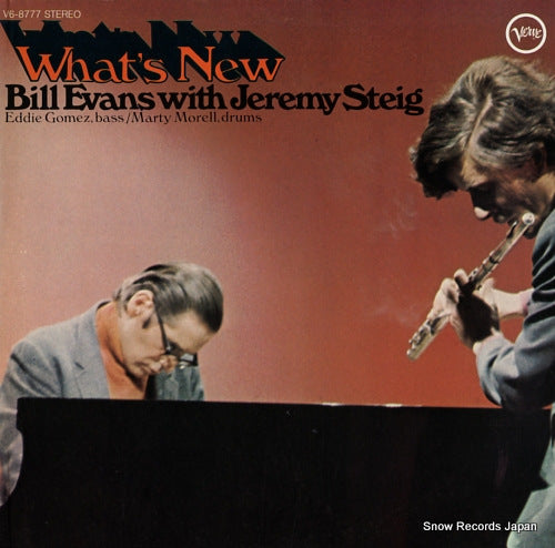 EVANS, BILL, WITH JEREMY STEIG what's new V6-8777