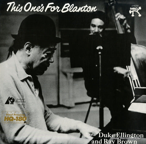 ELLINGTON, DUKE, AND RAY BROWN this one's for blanton APJ015