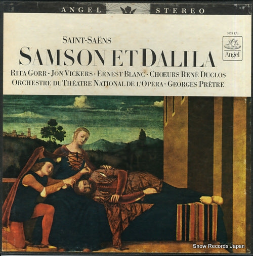 PRETRE, GEORGES saens; samson et dalila 3639C/L