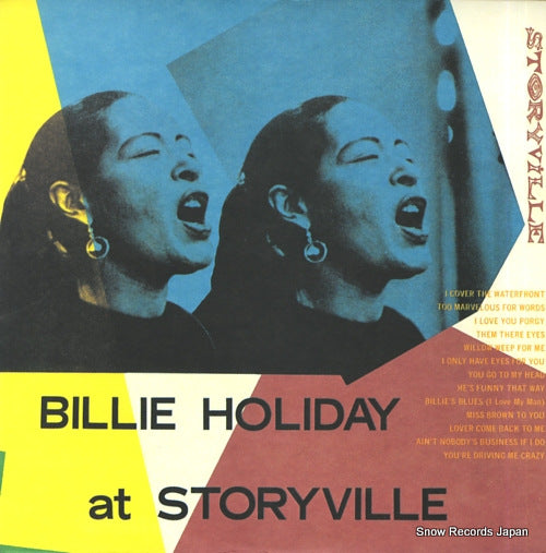 HOLIDAY, BILLIE billie holiday at storyville SGD-98