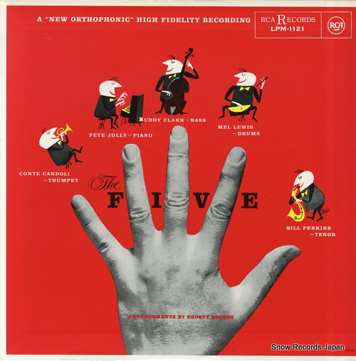 FIVE, THE the five - arrangements by shorty rogers BVJJ-2863