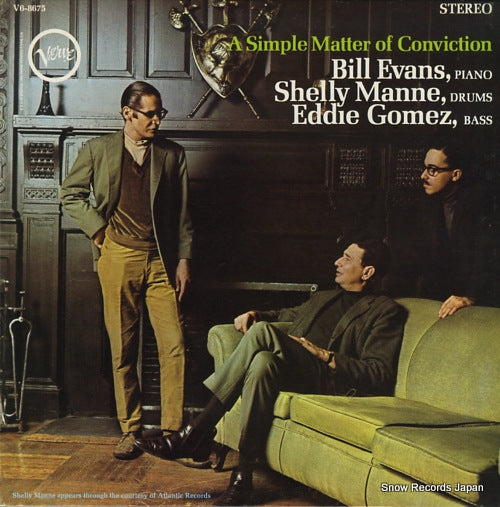 EVANS, BILL a simple matter of conviction V6-8675